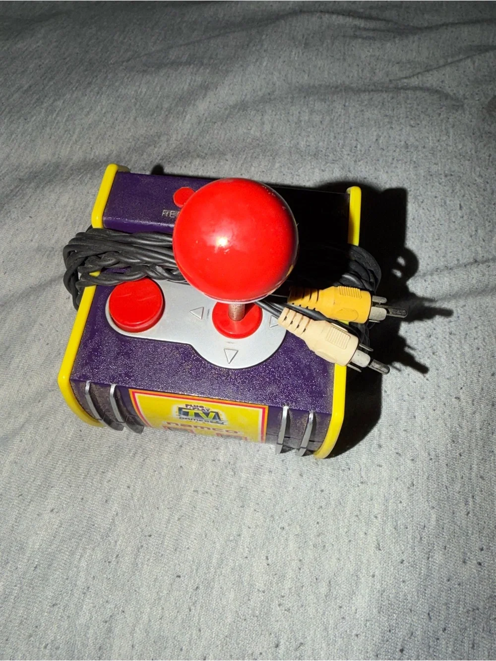 Namco Purple & Yellow Mini Arcade Joystick